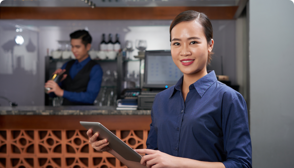 Position Service Staff has 2 shifts