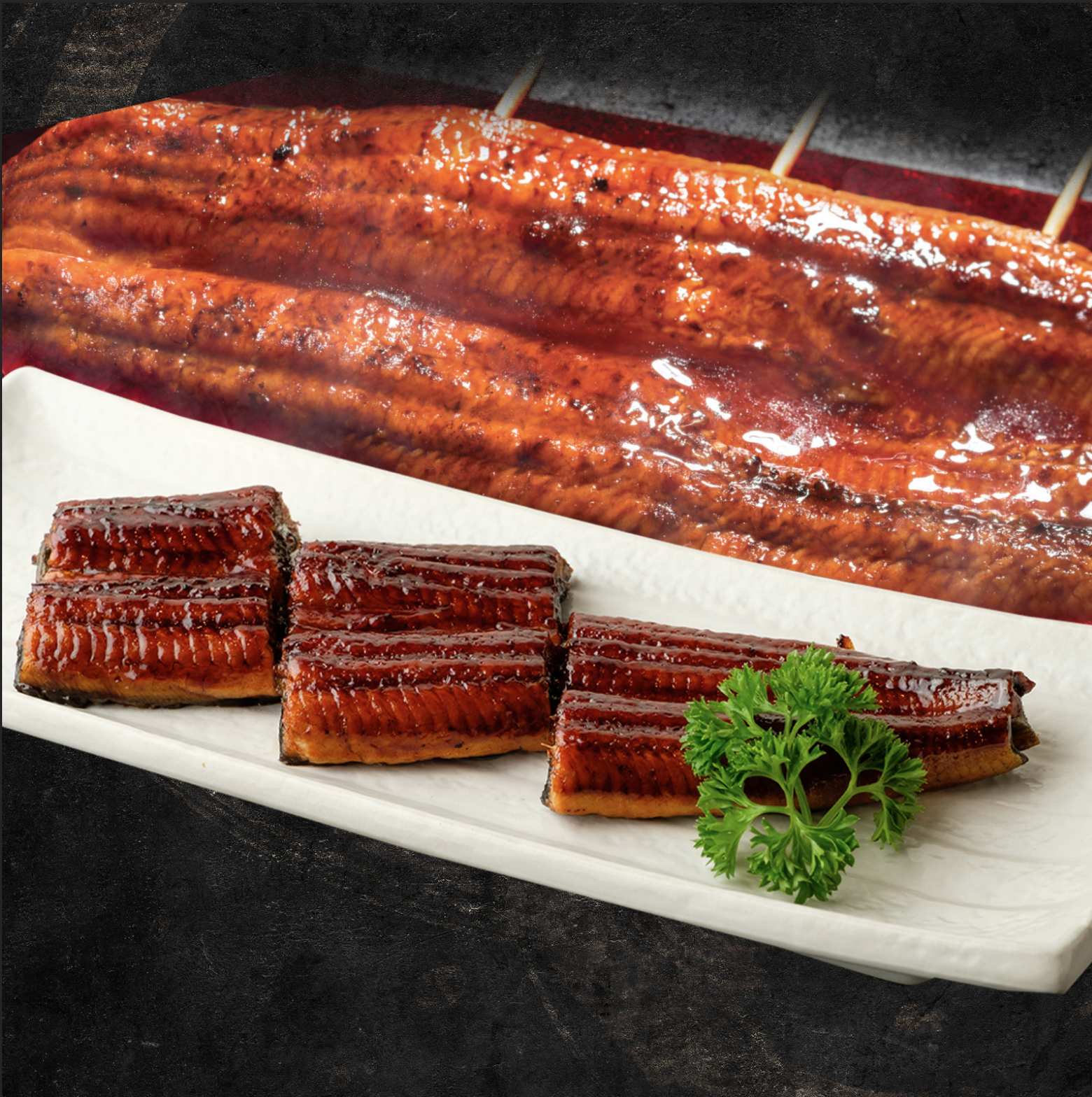 DW129- FreshWater Eel Teriyaki Haft