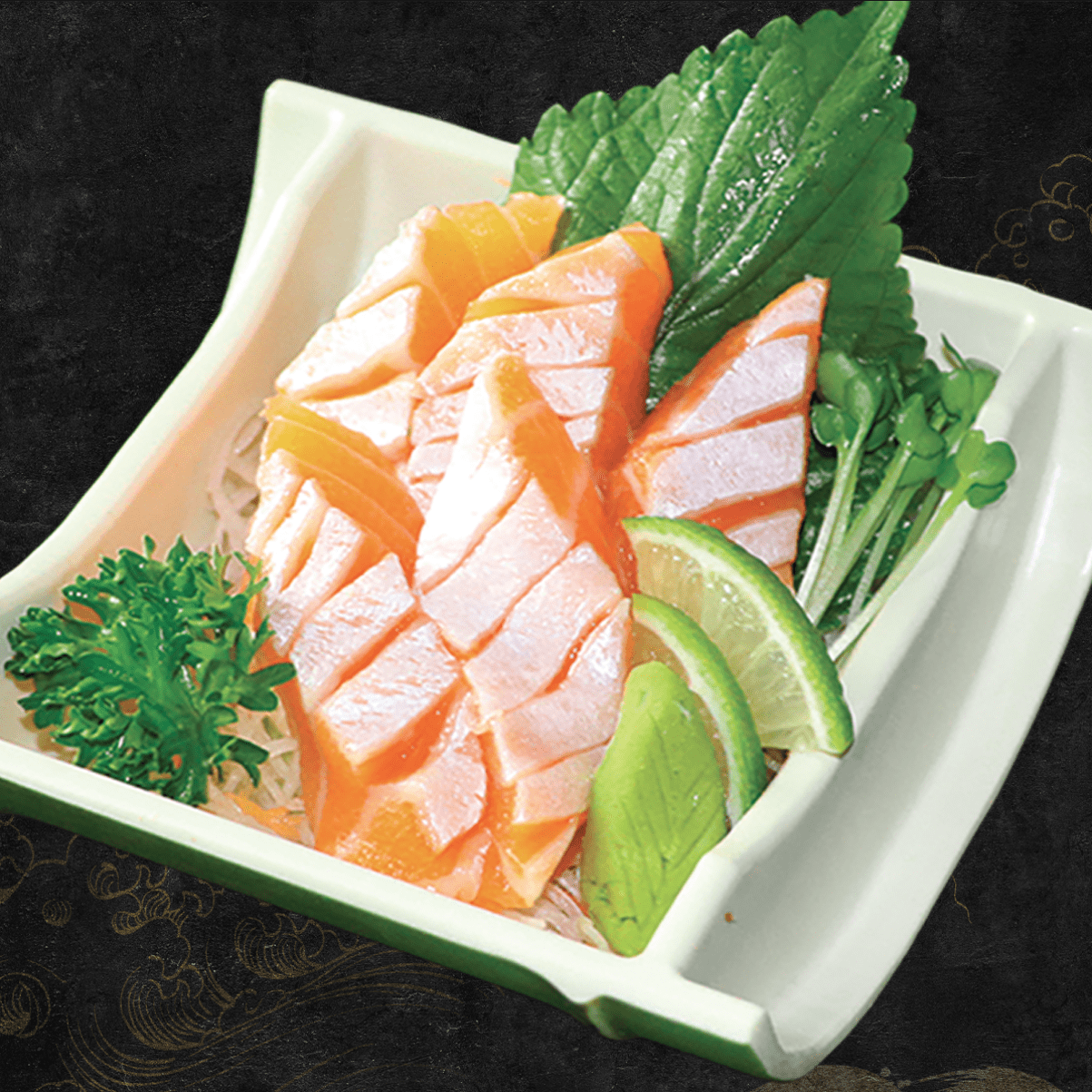 DW113-Fatty Salmon Sashimi