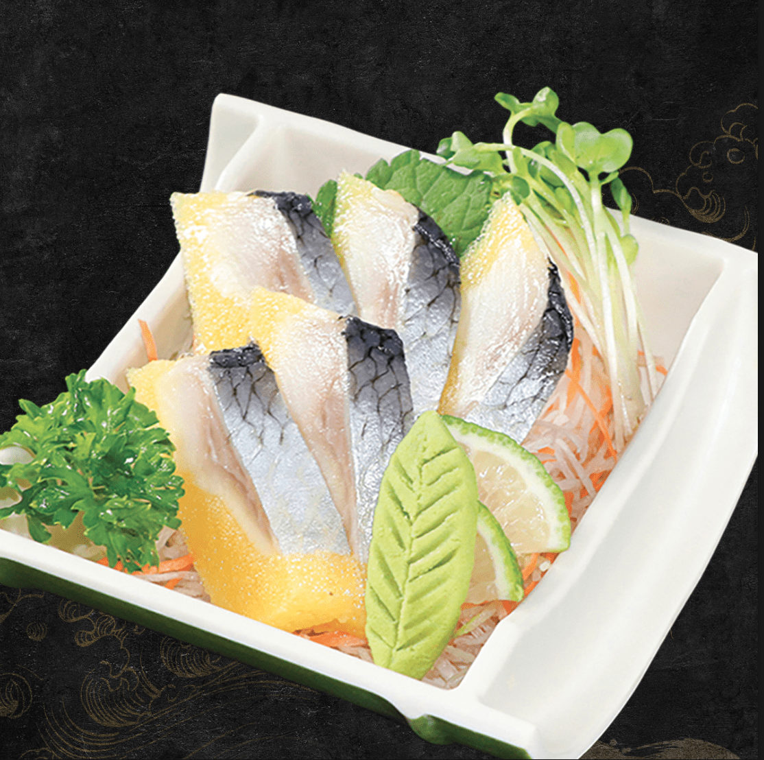 DW115-Herring with Roe Sashimi