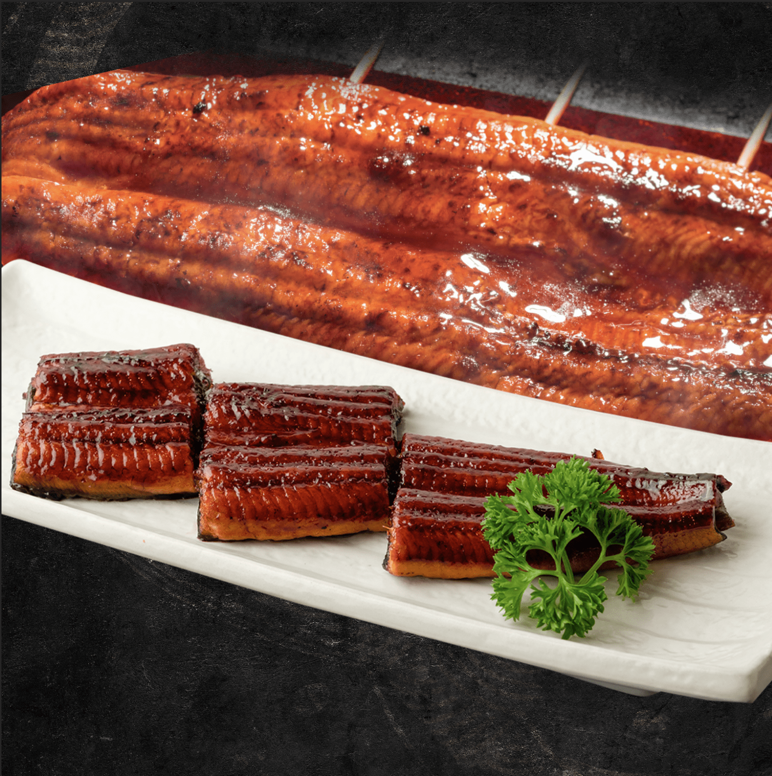 DW128-FreshWater Eel Teriyaki whole