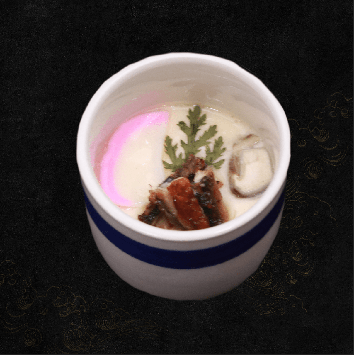 DW135-Salmon & Salmon Roe Steamed Egg