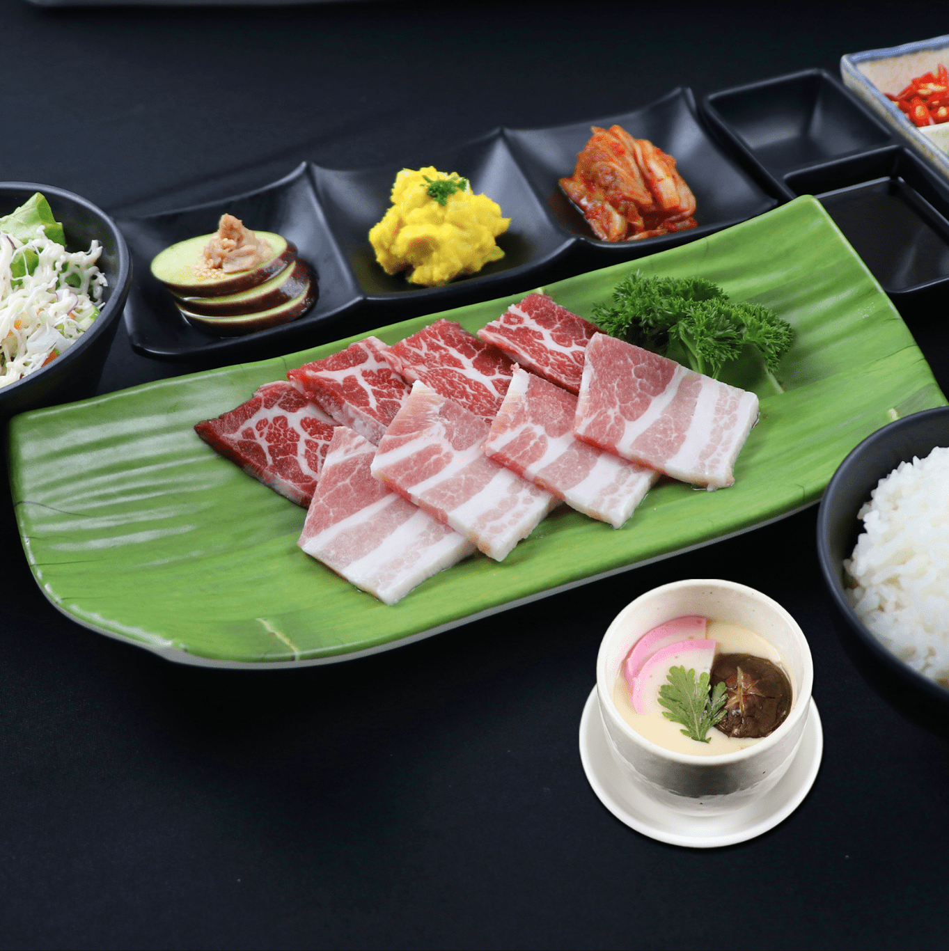 DW48-Short Rib & Pork Belly Meal Set 130g