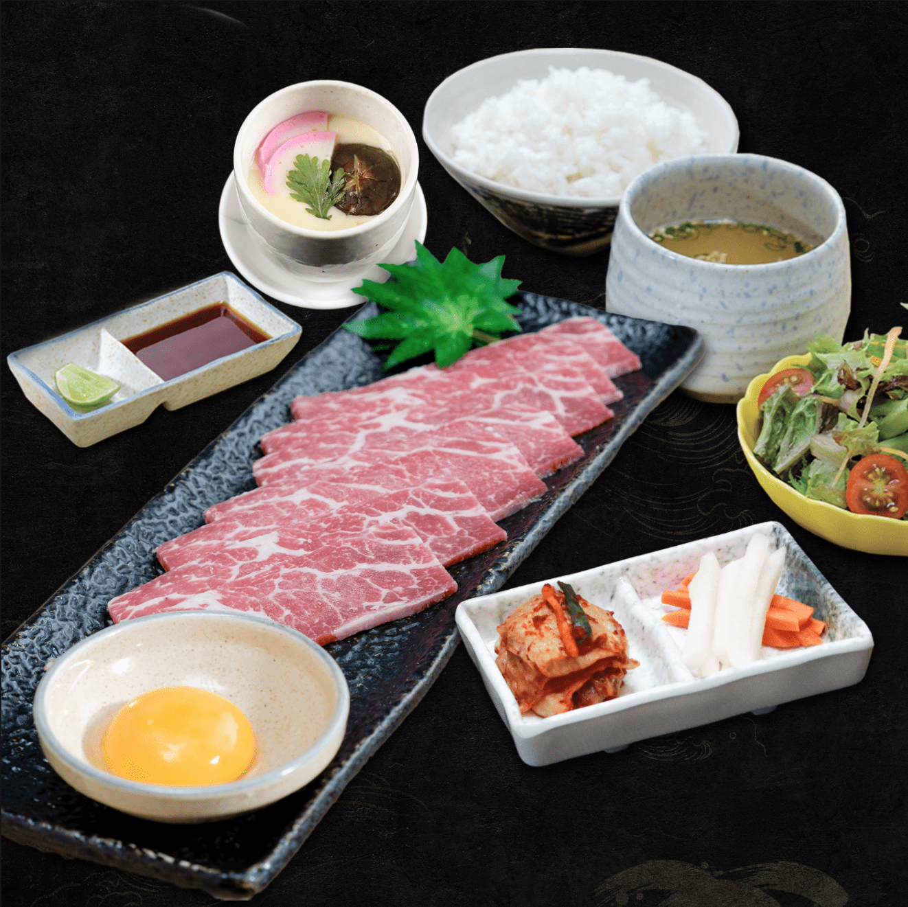 DW58-Thin Short Rib Suki Style Meal Set