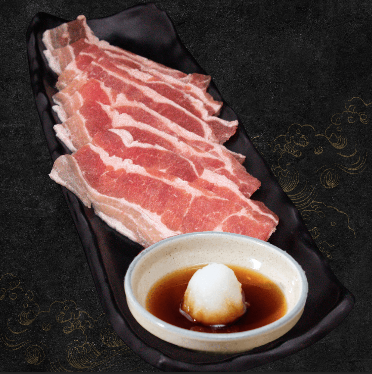 DW96-Thin Pork Belly Shabu Style